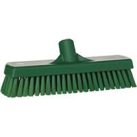Deck & Wall Scrub Brush, Stiff Bristles, 12", Polyester, Green Groupe Belzile Dickner