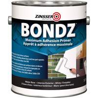 Appr&ecirc;t &agrave; adh&eacute;rence maximale Bondz, 3,78 L, Gallon, Blanc Groupe Belzile Dickner