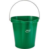Food Hygiene Bucket, Green, 3 US gal. Groupe Belzile Dickner