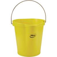 Food Hygiene Bucket, Yellow, 3 US gal. Groupe Belzile Dickner