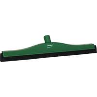 Fixed Head Food Hygiene Floor Squeegee, 20", Green Groupe Belzile Dickner
