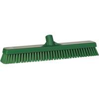Deck & Wall Scrub Brush, Stiff Bristles, 19", Polyester, Green Groupe Belzile Dickner