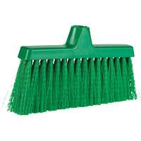 ColorCore Angle Head Broom, Medium Bristles, 10", Polypropylene, Green Groupe Belzile Dickner