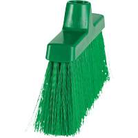 ColorCore Angle Head Broom, Medium Bristles, 10", Polypropylene, Green Groupe Belzile Dickner