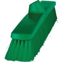 ColorCore Push Broom, Fine Bristles, 24", Polypropylene, Green Groupe Belzile Dickner