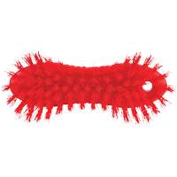 ColorCore Hand Brush, Stiff Bristles, 6" Long, Red Groupe Belzile Dickner