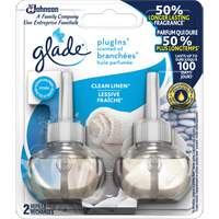Glade&reg; PlugIns&reg; Scented Oil Refills, Clean Linen&reg;, Cartridge Groupe Belzile Dickner