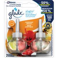 Glade&reg; PlugIns&reg; Scented Oil Refills, Hawaiian Breeze&reg;, Cartridge Groupe Belzile Dickner