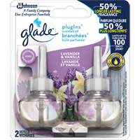 Glade&reg; PlugIns&reg; Scented Oil Refills, Lavender & Vanilla, Cartridge Groupe Belzile Dickner