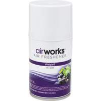 Désodorisant en aérosol à doses mesurées AirWorks<sup>MD</sup>, Vignoble, Canette aérosol JM612 | Dickner Inc