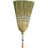 Heavy-Duty Corn Broom, 3-String, Wood Handle Groupe Belzile Dickner