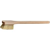 Brosse &agrave; chaudron &agrave; manche long, 20" l, Soies Tampico, Beige Groupe Belzile Dickner