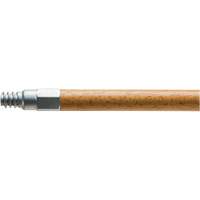 Manche en bois avec embout en métal, Bois, Pointe Filetage ACME, 15/16" dia, 54" lo JN096 | Dickner Inc