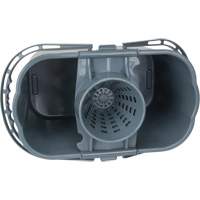 Seau et essoreuse pour vadrouille, Passoire, 3,75 gal. US (15 pintes), Gris Groupe Belzile Dickner