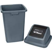Garbage Can, Plastic, 26 US gal. Groupe Belzile Dickner