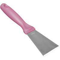 Large Stainless Steel Scraper, Pink, 3" W x 9" L Groupe Belzile Dickner