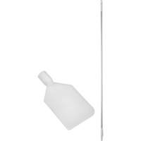 Paddle Scraper with Handle, White, 4-1/3" W x 59" L Groupe Belzile Dickner