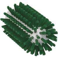 2.5" Brush, Stiff Bristles, 5-3/5" Long, Green Groupe Belzile Dickner