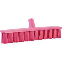 UST Soft Push Broom, Fine Bristles, 15-1/4", Polyester, Pink Groupe Belzile Dickner