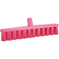 UST Push Broom, Medium Bristles, 15-1/4", Polyester, Pink Groupe Belzile Dickner