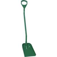 Ergonomic Small Blade Shovel, 50" Length, Plastic, Green Groupe Belzile Dickner