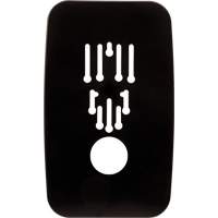 Plaque murale de rechange universelle pour distributeur de savon Groupe Belzile Dickner