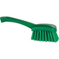Short-Handled Washing Brush, Soft Bristles, 10-1/2" Long, Green Groupe Belzile Dickner