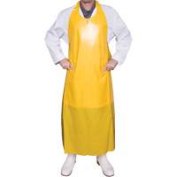 Top Dog 6 Mil. Apron, Polyurethane, 45" L x Yellow Groupe Belzile Dickner