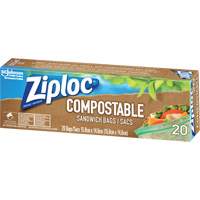 Sacs à sandwich compostables Ziploc<sup>MD</sup> JP471 | Dickner Inc