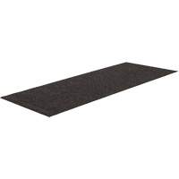 Supreme Knob Entrance Matting, Wiper/Scraper, 3-1/2' x 6' x 7/16", Charcoal Groupe Belzile Dickner