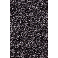Tundra Indoor/Outdoor Matting, Latex/Polypropylene, Scraper Type, Tufted Cut Pile Pattern, 3-1/2' x 6', Charcoal Groupe Belzile Dickner