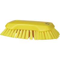 Brosse &agrave; main, Soies Tr&egrave;s ferme, Longueur de 9-1/10", Jaune Groupe Belzile Dickner