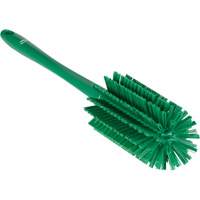 Brosse moyenne avec manche, Soies Ferme, Longueur de 17", Vert Groupe Belzile Dickner
