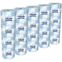 Cottonelle&reg; Professional Toilet Paper, 2 Ply, 451 Sheets/Roll, White Groupe Belzile Dickner