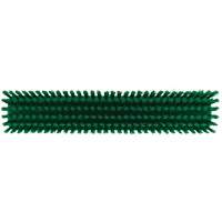 Push Broom Head, Fine/Stiff Bristles, 16-1/2", Polyester/Polypropylene, Green Groupe Belzile Dickner