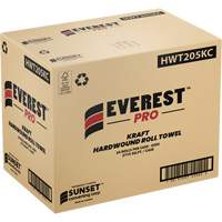 Everest Pro Kraft Hardwound Roll Towels, 1 Ply, Standard Groupe Belzile Dickner
