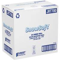 Snowsoft Deluxe Bathroom Tissue, Jumbo Roll, 2 Ply, White Groupe Belzile Dickner