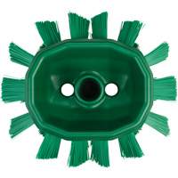 Brosse UST pour cuves, Soies Ferme, Longueur de 7-1/2", Vert Groupe Belzile Dickner