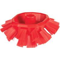 Brosse UST pour cuves, Soies Ferme, Longueur de 7-1/2", Rouge Groupe Belzile Dickner