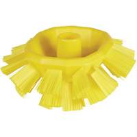 Brosse UST pour cuves, Soies Ferme, Longueur de 7-1/2", Jaune Groupe Belzile Dickner