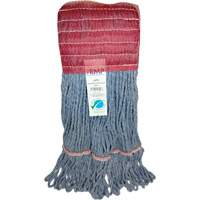 Wide-Band Mop Head, Antimicrobial/Floor Finishing/Specialty, Cotton/Rayon/Synthetic, Loop Style Groupe Belzile Dickner