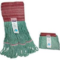 Wide-Band Mop Head, Antimicrobial/Floor Finishing/Specialty, Cotton/Rayon/Synthetic, Loop Style Groupe Belzile Dickner