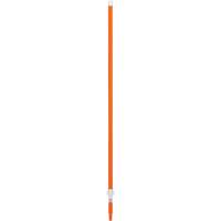 Handle, Broom/Brush/Dust Mop/Pad Holder/Scraper/Squeegee/Wet Mop, Orange, Telescopic, 62" - 109-2/5" L Groupe Belzile Dickner
