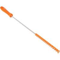 Tube Brush, Stiff Bristles, 19-7/10" Long, Orange Groupe Belzile Dickner