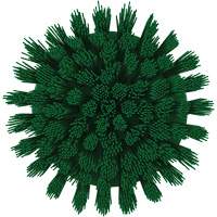 HyDrive Round Drill Brush, Extra Stiff Bristles, 3-1/10" Long, Green Groupe Belzile Dickner