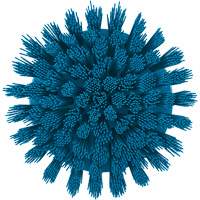 HyDrive Round Drill Brush, Extra Stiff Bristles, 3-1/10" Long, Blue Groupe Belzile Dickner
