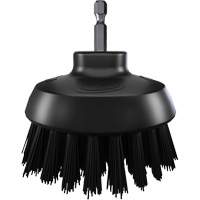 HyDrive Round Drill Brush, Extra Stiff Bristles, 3-1/10" Long, Black Groupe Belzile Dickner