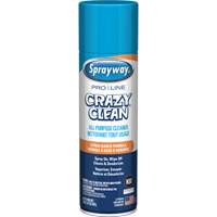 Nettoyant tout usage Pro Line Crazy Clean, 19 oz., Canette a&eacute;rosol Groupe Belzile Dickner
