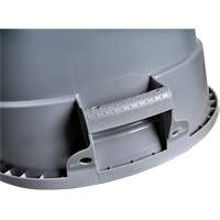 Grey Titan Garbage Container, Plastic, 20 US gal. Groupe Belzile Dickner