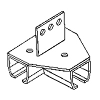 Beam Mount Curtain Partition Connector Groupe Belzile Dickner